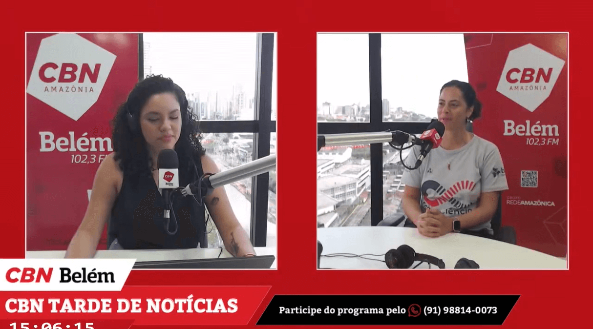 Mesa de reunião com a Ministra da Ciência e Tecnologia
